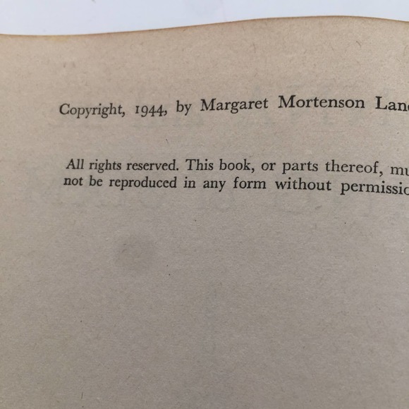 Anna And The King Of Siam by M Landon The King and I - First Edition 1944. - Picture 3 of 6